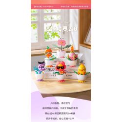 PLEYERID M38-P8029 P8029 8029 M38P8029 38-P8029 YÊU TINH VUI NHỘN 2.0 6 MẪU bộ đồ chơi xếp lắp ráp ghép mô hình FUNNY FAIRY PLANT