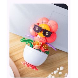 PLEYERID M38-P8029 P8029 8029 M38P8029 38-P8029 YÊU TINH VUI NHỘN 2.0 6 MẪU bộ đồ chơi xếp lắp ráp ghép mô hình FUNNY FAIRY PLANT