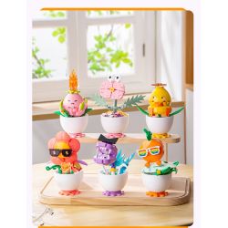 PLEYERID M38-P8029 P8029 8029 M38P8029 38-P8029 YÊU TINH VUI NHỘN 2.0 6 MẪU bộ đồ chơi xếp lắp ráp ghép mô hình FUNNY FAIRY PLANT