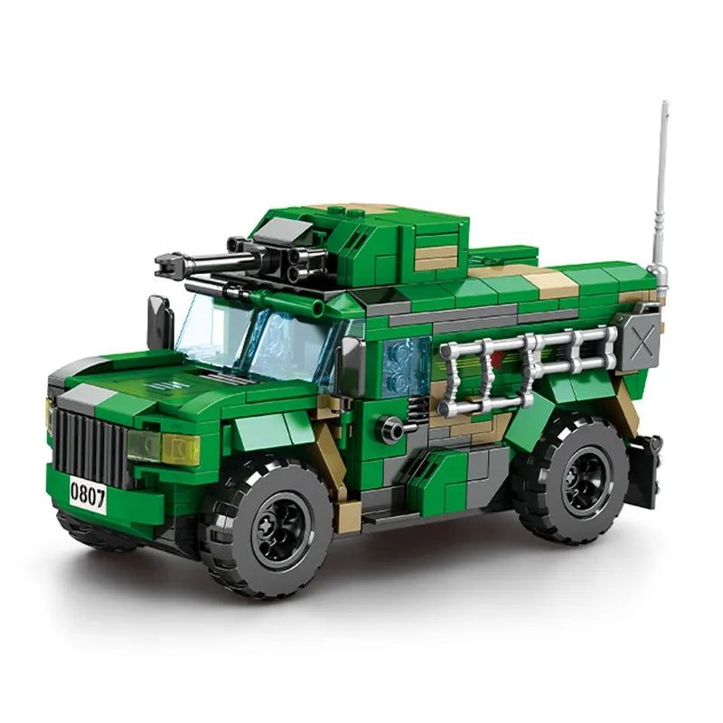 WOMA C0807 0807 non Lego XE BỌC THÉP TYPHOON VDV bộ đồ chơi xếp lắp ráp ghép mô hình Military Army TYPHOON VDV ARMORED VEHICLE Quân Sự Bộ Đội 615 khối