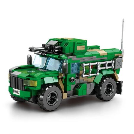 WOMA C0807 0807 XE BỌC THÉP TYPHOON VDV bộ đồ chơi xếp lắp ráp ghép mô hình Military Army TYPHOON VDV ARMORED VEHICLE Quân Sự Bộ Đội 615 khối