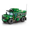 WOMA C0807 0807 XE BỌC THÉP TYPHOON VDV bộ đồ chơi xếp lắp ráp ghép mô hình Military Army TYPHOON VDV ARMORED VEHICLE Quân Sự Bộ Đội 615 khối