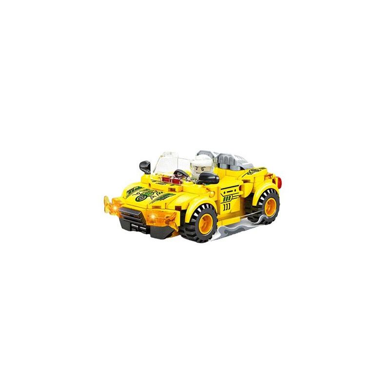 Lego SEMBO 2858 Xếp hình lắp ráp ghép mô hình Đội xe thú vị: Mercedes-Benz Vanguard