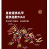 KOZOSHA P2109 2109 NGÀNH CÔNG NGHIỆP CỐT LÕI RỒNG DU HÀNH THẾ GIỚI ĐỎ CƠ KHÍ bộ đồ chơi xếp lắp ráp ghép mô hình 1596 khối
