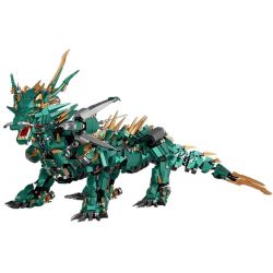 KOZOSHA P2110 2110 NGÀNH LÕI CỨNG RỒNG DU HÀNH THẾ GIỚI XANH CƠ KHÍ bộ đồ chơi xếp lắp ráp ghép mô hình 2951 khối