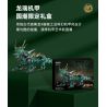 KOZOSHA P2110 2110 NGÀNH LÕI CỨNG RỒNG DU HÀNH THẾ GIỚI XANH CƠ KHÍ bộ đồ chơi xếp lắp ráp ghép mô hình 2951 khối