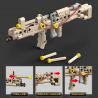 KOZOSHA 2213 CÔNG NGHỆ CƠ KHÍ SÁNG TẠO SÚNG 4 LOẠI CARBINE MA1 TRƯỜNG TẤN AK-47 KAR98K SCAR bộ đồ chơi xếp lắp ráp ghép mô hình 808 khối