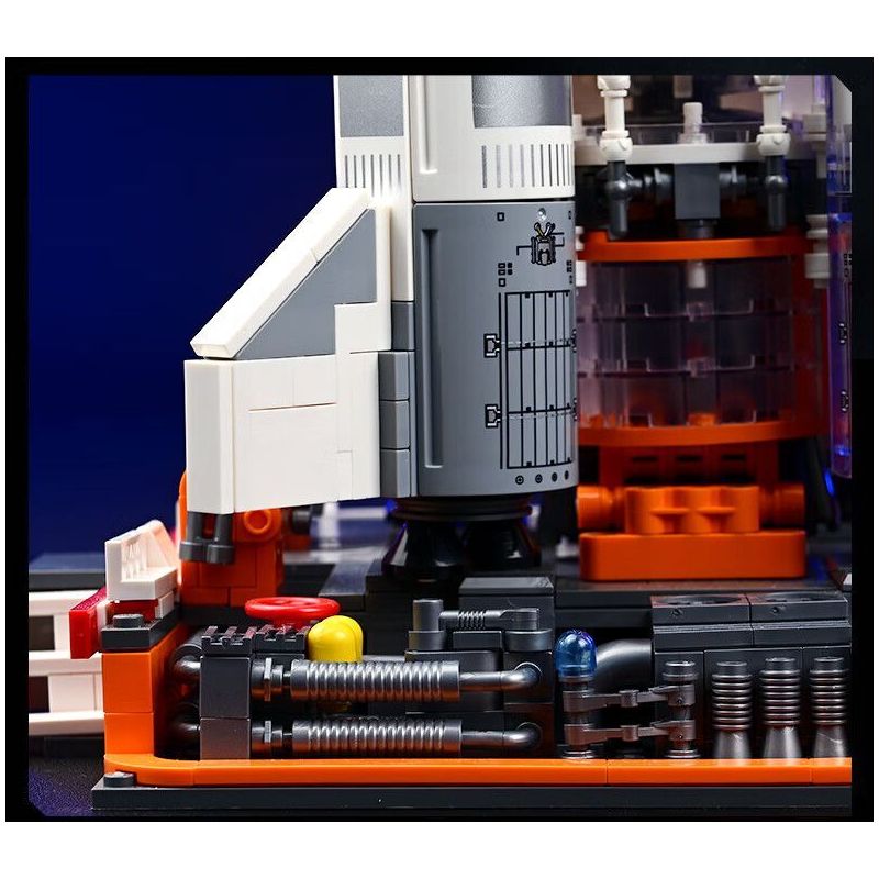 KEEPPLEY K10229 10229 NHIỆM VỤ PHÓNG MÔ-ĐUN THỬ NGHIỆM LONG MARCH 5 bộ đồ chơi xếp lắp ráp ghép mô hình City Thành Phố