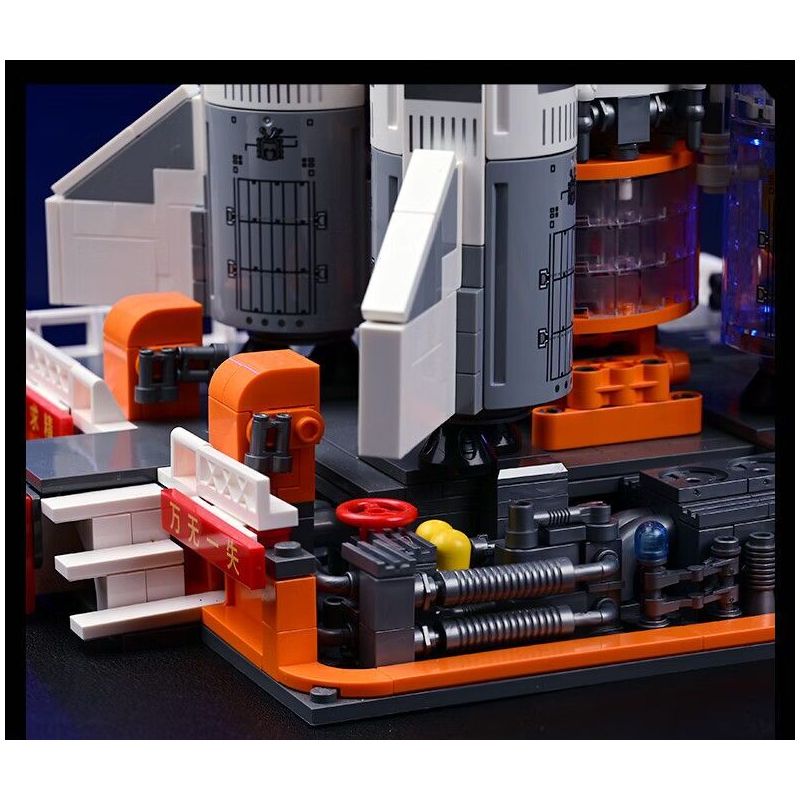 KEEPPLEY K10229 10229 NHIỆM VỤ PHÓNG MÔ-ĐUN THỬ NGHIỆM LONG MARCH 5 bộ đồ chơi xếp lắp ráp ghép mô hình City Thành Phố