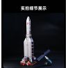 KEEPPLEY K10229 10229 NHIỆM VỤ PHÓNG MÔ-ĐUN THỬ NGHIỆM LONG MARCH 5 bộ đồ chơi xếp lắp ráp ghép mô hình City Thành Phố