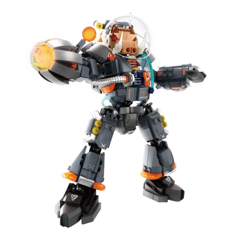 KAIDO KD99013 99013 non Lego CÔNG NGHIỆP NẶNG VÀ CON THÚ NĂNG LƯỢNG CAO bộ đồ chơi xếp lắp ráp ghép mô hình CYBERPUNK 665 khối