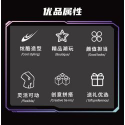 KAIDO KD99013 99013 CÔNG NGHIỆP NẶNG VÀ CON THÚ NĂNG LƯỢNG CAO bộ đồ chơi xếp lắp ráp ghép mô hình CYBERPUNK 665 khối