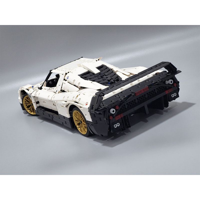 REBRICKABLE MOC-160967 160967 MOC160967 MASERATI MC12 bộ đồ chơi xếp lắp ráp ghép mô hình Technic MASERATI MC12 (1:8) B&W Kỹ Thuật Công Nghệ Cao Mô Hình Phương Tiện 3971 khối