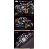 SMALL ANGLE JD020 XE MÁY KHOA HỌC VIỄN TƯỞNG bộ đồ chơi xếp lắp ráp ghép mô hình Technic Kỹ Thuật Công Nghệ Cao Mô Hình Phương Tiện 2051 khối