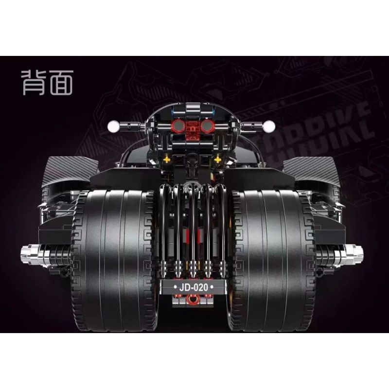 SMALL ANGLE JD020 XE MÁY KHOA HỌC VIỄN TƯỞNG bộ đồ chơi xếp lắp ráp ghép mô hình Technic Kỹ Thuật Công Nghệ Cao Mô Hình Phương Tiện 2051 khối