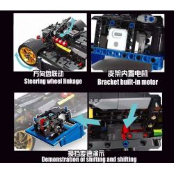 SMALL ANGLE JD020 XE MÁY KHOA HỌC VIỄN TƯỞNG bộ đồ chơi xếp lắp ráp ghép mô hình Technic Kỹ Thuật Công Nghệ Cao Mô Hình Phương Tiện 2051 khối