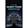 GULY 10624 LERU 10724 SIÊU XE NGÔI SAO RAMBO 1:8 tỷ lệ 1:8 bộ đồ chơi xếp lắp ráp ghép mô hình Technic AVENTTAOR Kỹ Thuật Công Nghệ Cao Mô Hình Phương Tiện 4106 khối
