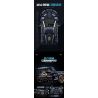 GULY 10624 LERU 10724 SIÊU XE NGÔI SAO RAMBO 1:8 tỷ lệ 1:8 bộ đồ chơi xếp lắp ráp ghép mô hình Technic AVENTTAOR Kỹ Thuật Công Nghệ Cao Mô Hình Phương Tiện 4106 khối