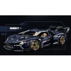 GULY 10624 LERU 10724 SIÊU XE NGÔI SAO RAMBO 1:8 tỷ lệ 1:8 bộ đồ chơi xếp lắp ráp ghép mô hình Technic AVENTTAOR Kỹ Thuật Công Nghệ Cao Mô Hình Phương Tiện 4106 khối