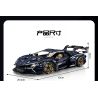 GULY 10624 LERU 10724 SIÊU XE NGÔI SAO RAMBO 1:8 tỷ lệ 1:8 bộ đồ chơi xếp lắp ráp ghép mô hình Technic AVENTTAOR Kỹ Thuật Công Nghệ Cao Mô Hình Phương Tiện 4106 khối