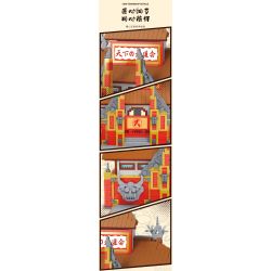 HIGH BOUNDARY DMC001 TENKA BUDOKAI bộ đồ chơi xếp lắp ráp ghép mô hình Movie & Game Phim Và Trò Chơi 2330 khối