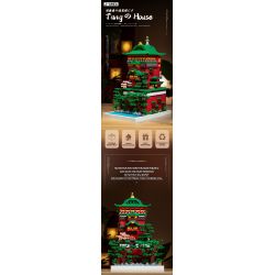 HIGH BOUNDARY DMC002 KHU NGHỈ DƯỠNG SUỐI NƯỚC NÓNG YUBABA bộ đồ chơi xếp lắp ráp ghép mô hình Movie & Game Phim Và Trò Chơi 4208 khối