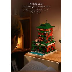 HIGH BOUNDARY DMC002 KHU NGHỈ DƯỠNG SUỐI NƯỚC NÓNG YUBABA bộ đồ chơi xếp lắp ráp ghép mô hình Movie & Game Phim Và Trò Chơi 4208 khối