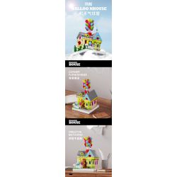 HIGH BOUNDARY DMD001 NHÀ BÓNG BAY bộ đồ chơi xếp lắp ráp ghép mô hình Movie & Game BALLOON HOUSE Phim Và Trò Chơi 1249 khối