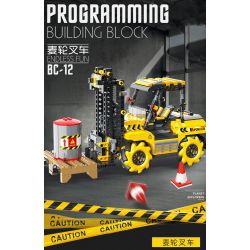 SHOW OFF CONTROL BC-12 LẬP TRÌNH XE NÂNG MAILUN bộ đồ chơi xếp lắp ráp ghép mô hình Technic Kỹ Thuật Công Nghệ Cao Mô Hình Phương Tiện 736 khối