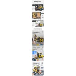 SHOW OFF CONTROL BC-12 LẬP TRÌNH XE NÂNG MAILUN bộ đồ chơi xếp lắp ráp ghép mô hình Technic Kỹ Thuật Công Nghệ Cao Mô Hình Phương Tiện 736 khối