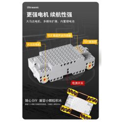 SHOW OFF CONTROL BC-12 LẬP TRÌNH XE NÂNG MAILUN bộ đồ chơi xếp lắp ráp ghép mô hình Technic Kỹ Thuật Công Nghệ Cao Mô Hình Phương Tiện 736 khối