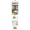 SHOW OFF CONTROL BC-12 LẬP TRÌNH XE NÂNG MAILUN bộ đồ chơi xếp lắp ráp ghép mô hình Technic Kỹ Thuật Công Nghệ Cao Mô Hình Phương Tiện 736 khối