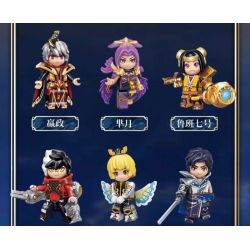 QMAN ENLIGHTEN KEEPPLEY K78010 78010 KING OF GLORY MINIFIGURES PHIÊN BẢN THỨ 3 (ĐUỔI THEO CON NAI) MÔ HÌNH TINH TẾ bộ đồ chơi xếp lắp ráp ghép mô hình Movie & Game Phim Và Trò Chơi