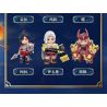 QMAN ENLIGHTEN KEEPPLEY K78010 78010 KING OF GLORY MINIFIGURES PHIÊN BẢN THỨ 3 (ĐUỔI THEO CON NAI) MÔ HÌNH TINH TẾ bộ đồ chơi xếp lắp ráp ghép mô hình Movie & Game Phim Và Trò Chơi
