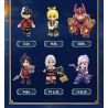 QMAN ENLIGHTEN KEEPPLEY K78010 78010 KING OF GLORY MINIFIGURES PHIÊN BẢN THỨ 3 (ĐUỔI THEO CON NAI) MÔ HÌNH TINH TẾ bộ đồ chơi xếp lắp ráp ghép mô hình Movie & Game Phim Và Trò Chơi
