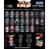 WANGAO 188023 GẤU CƠ KHÍ LUFFY 400% bộ đồ chơi xếp lắp ráp ghép mô hình