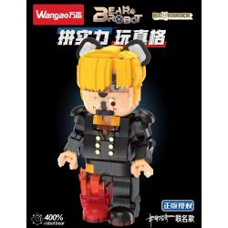 WANGAO 188025 GẤU CƠ SANJI 400% bộ đồ chơi xếp lắp ráp ghép mô hình