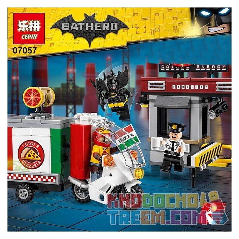 NOT The Lego Batman Movie 70910 Scarecrow Special Delivery Scarecrows Pizza  Delivery Truck , Bela 10629 Lari