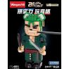 WANGAO 188026 GẤU CƠ ZORO 400% bộ đồ chơi xếp lắp ráp ghép mô hình