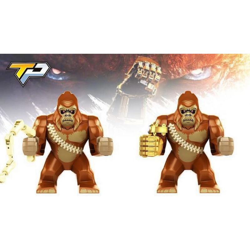 TP 164 GODZILLA VS KONG 2 SCAR KING MINIFIGURE bộ đồ chơi xếp lắp ráp ghép mô hình Movie & Game Phim Và Trò Chơi