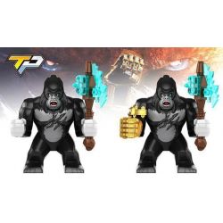 TP 163 GODZILLA VS KONG 2 MINIFIGURE bộ đồ chơi xếp lắp ráp ghép mô hình Movie & Game KING KONG Phim Và Trò Chơi