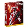 FORANGE FC1541 1541 MECHA NĂNG LƯỢNG CAO 2.0 GIÁP KIẾM ĐỎ bộ đồ chơi xếp lắp ráp ghép mô hình 321 khối