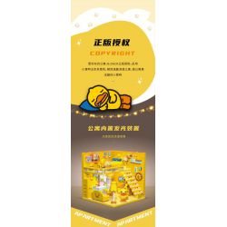 BALODY 21279 CĂN HỘ VỊT VÀNG NHỎ bộ đồ chơi xếp lắp ráp ghép mô hình Movie & Game Phim Và Trò Chơi 557 khối