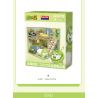 BALODY 21183 PHÁP SƯ RAU CỦ CĂN HỘ CHÓ BẮP CẢI bộ đồ chơi xếp lắp ráp ghép mô hình 560 khối