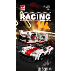 BEAUTY AND 13080 XE PORSCHE 911 6 CỬA bộ đồ chơi xếp lắp ráp ghép mô hình Speed Champions Racing Cars Đua Xe Công Thức 530 khối