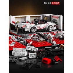 BEAUTY AND 13080 XE PORSCHE 911 6 CỬA bộ đồ chơi xếp lắp ráp ghép mô hình Speed Champions Racing Cars Đua Xe Công Thức 530 khối