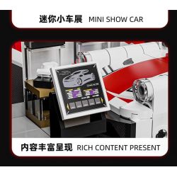 BEAUTY AND 13080 XE PORSCHE 911 6 CỬA bộ đồ chơi xếp lắp ráp ghép mô hình Speed Champions Racing Cars Đua Xe Công Thức 530 khối