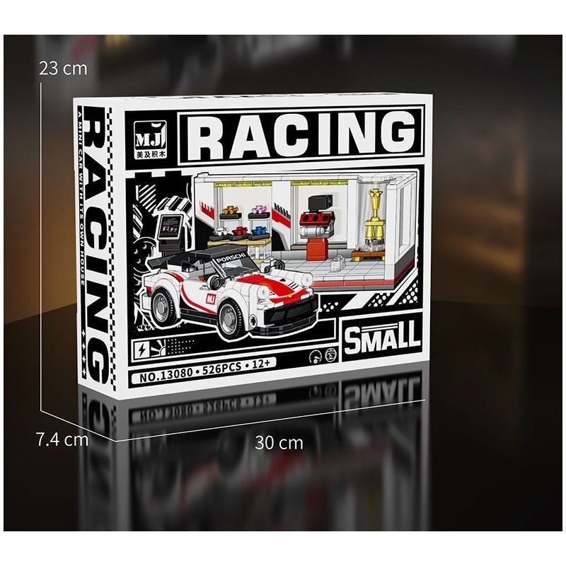 BEAUTY AND 13080 XE PORSCHE 911 6 CỬA bộ đồ chơi xếp lắp ráp ghép mô hình Speed Champions Racing Cars Đua Xe Công Thức 530 khối