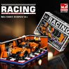 BEAUTY AND 13081 XE SÁU LƯỚI APOLLO bộ đồ chơi xếp lắp ráp ghép mô hình Speed Champions Racing Cars Đua Xe Công Thức 518 khối
