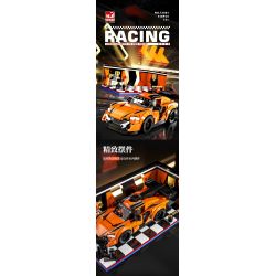 BEAUTY AND 13081 XE SÁU LƯỚI APOLLO bộ đồ chơi xếp lắp ráp ghép mô hình Speed Champions Racing Cars Đua Xe Công Thức 518 khối